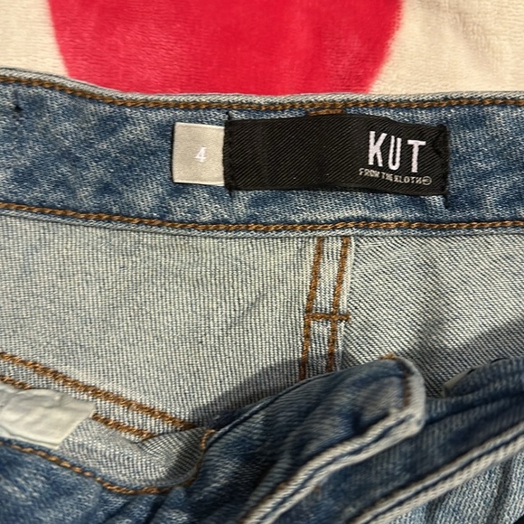 NWT KUT from the Kloth | Christine High Rise Straight Leg - Picture 6 of 14